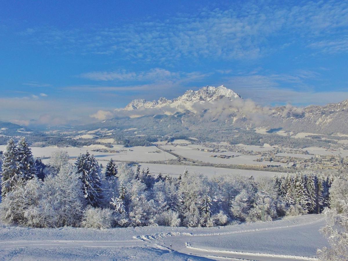 Flat Directly On The Ski Slope With Valley View Sankt Johann in Tirol Exteriör bild