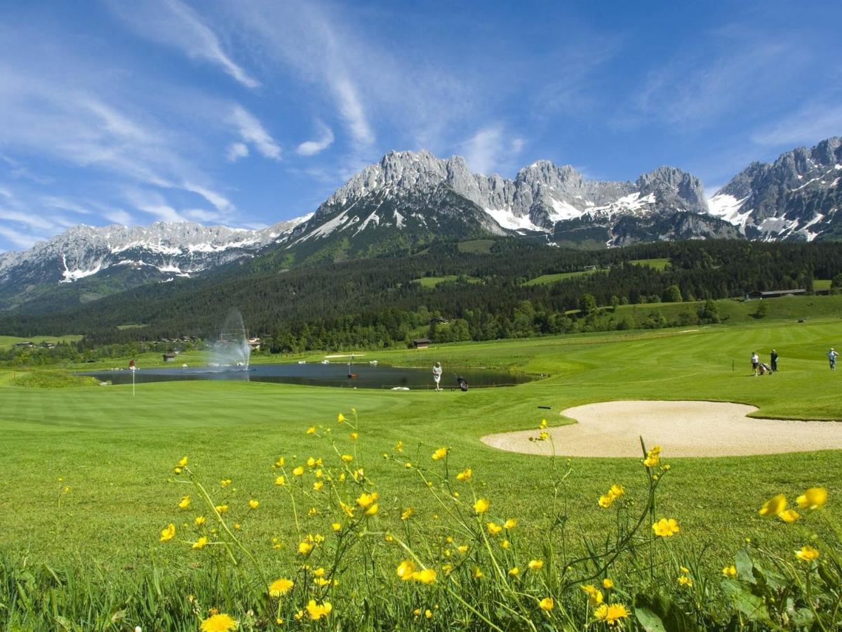 Flat Directly On The Ski Slope With Valley View Sankt Johann in Tirol Exteriör bild
